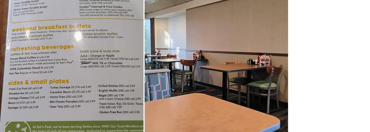 Eat'n Park Menu