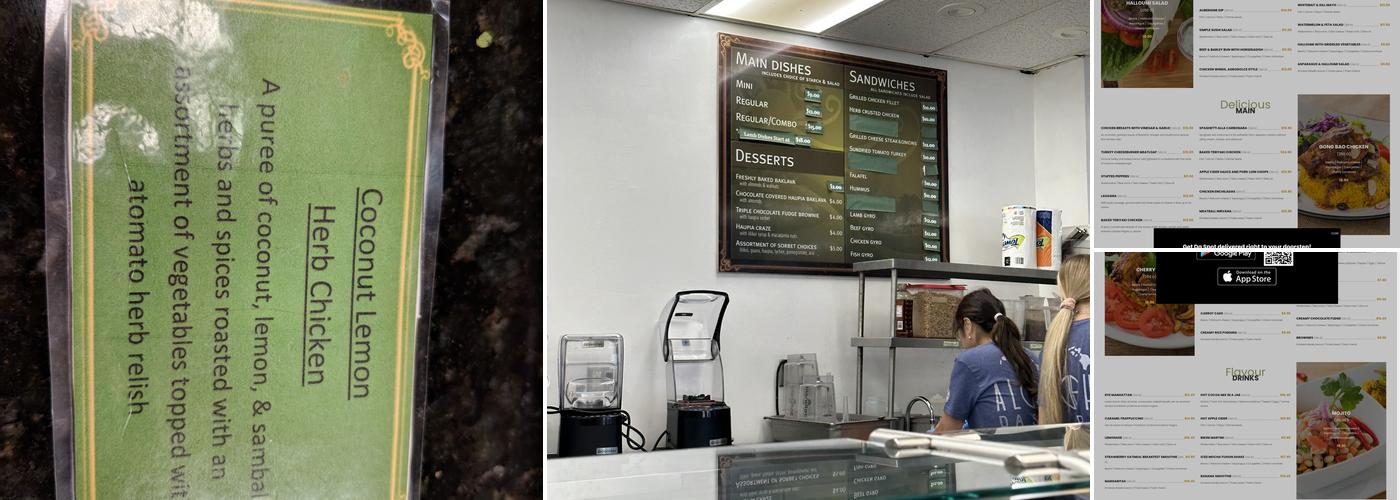 Da Spot Menu