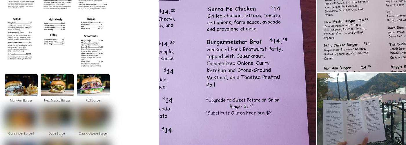 Valley Cafe Menu
