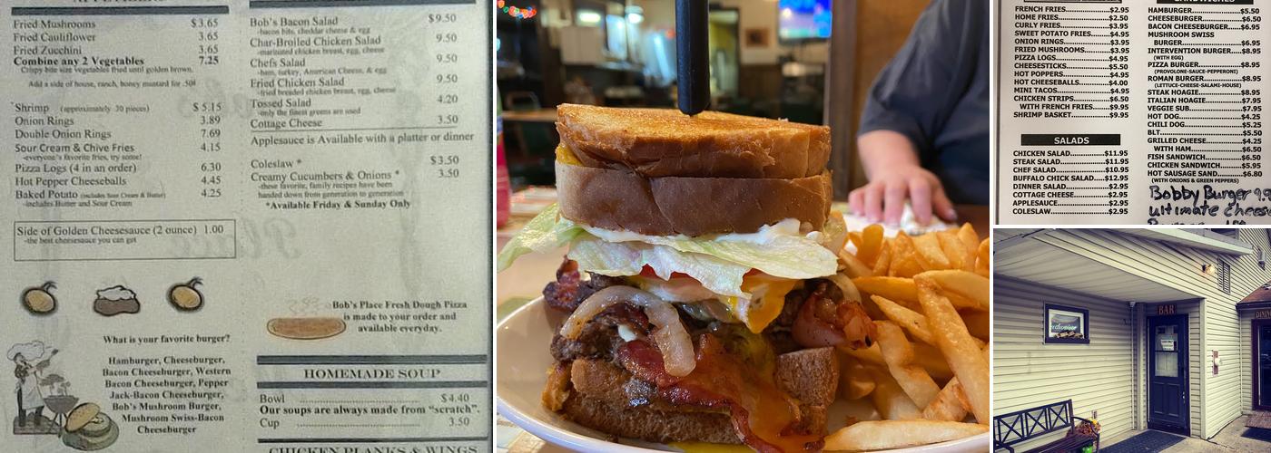 Bob's Place Menu