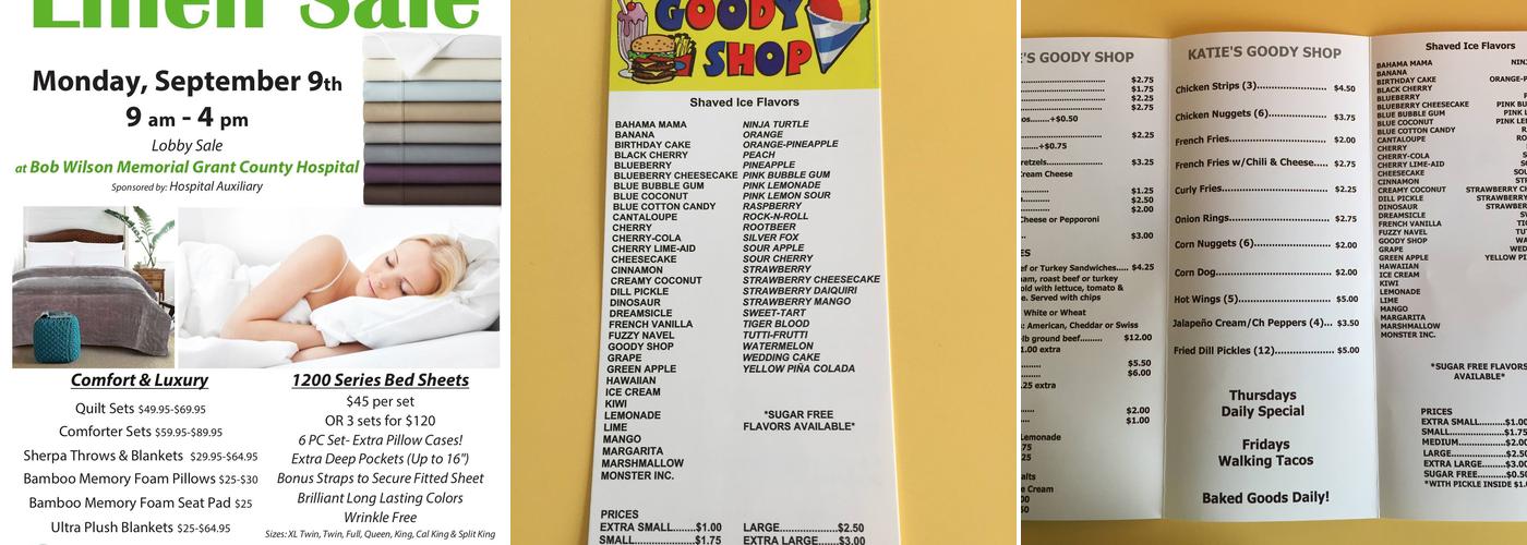 Paletederia Ice Cream Shop Menu