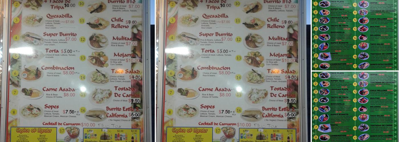 El Tapatio Mission St Menu