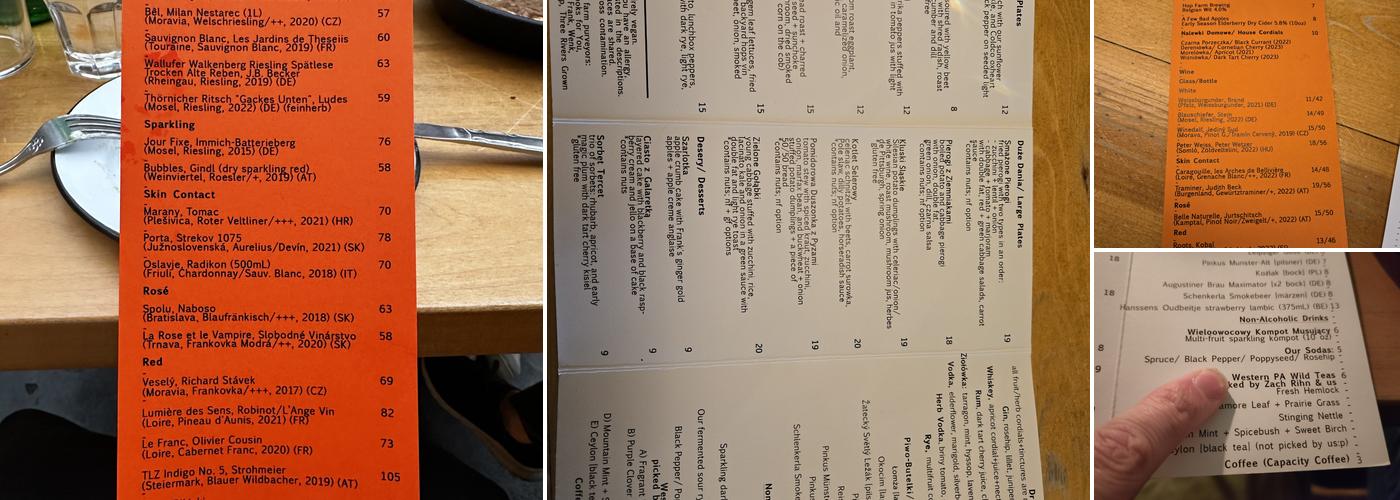 APTEKA Menu