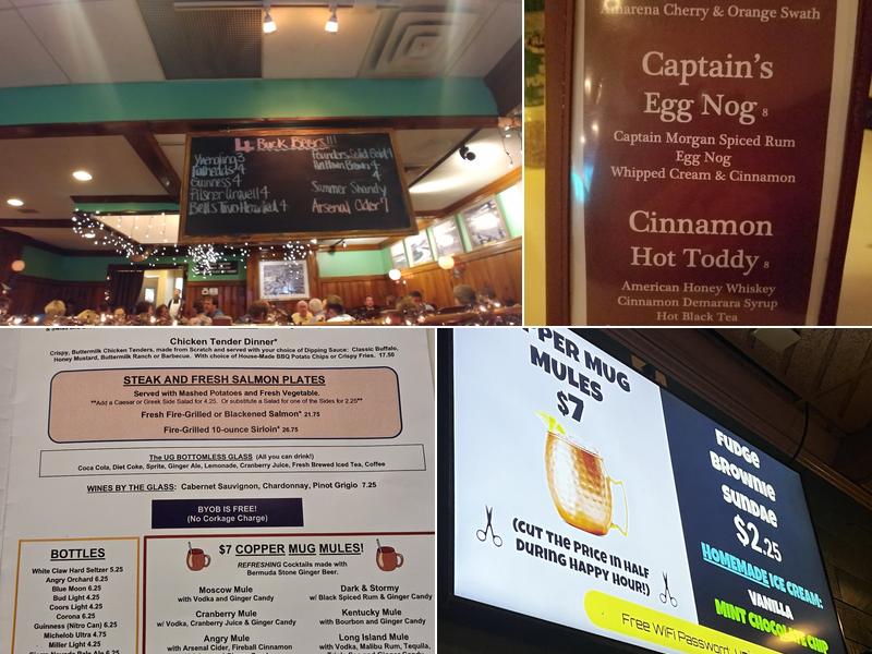 Union Grill Oakland Menu