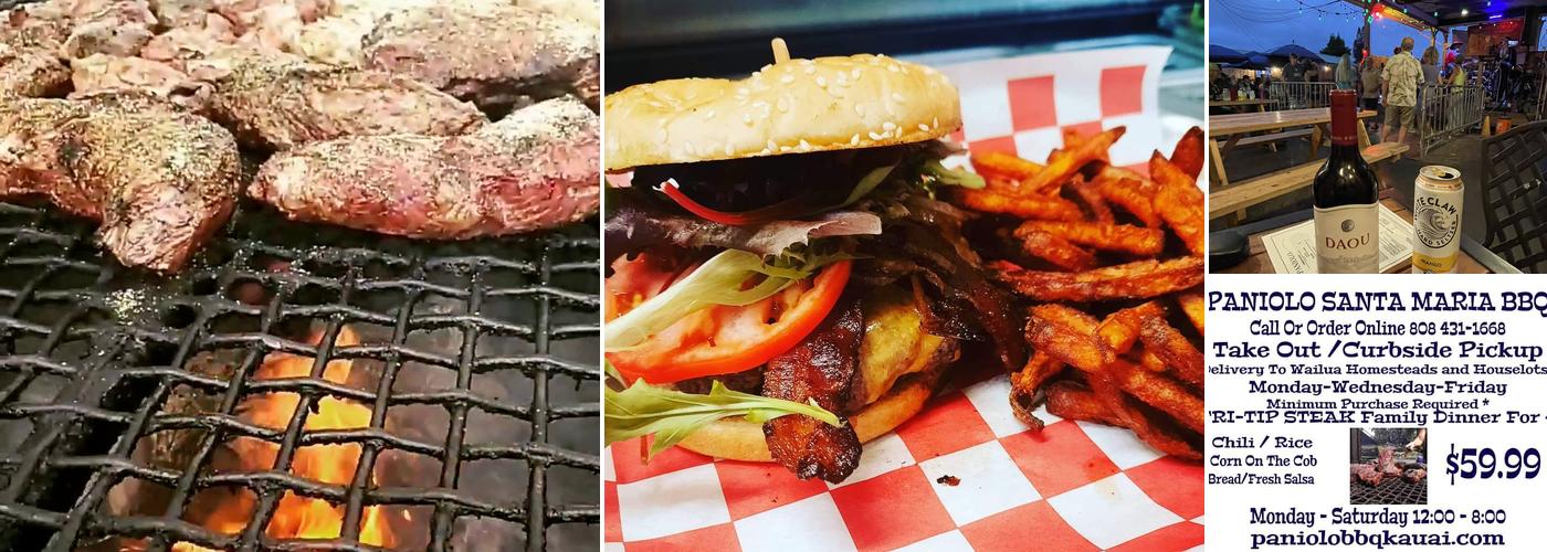 Paniolo Santa Maria Style BBQ Menu