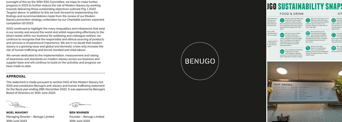 The CAFE : BAR by Benugo at John Lewis Menu