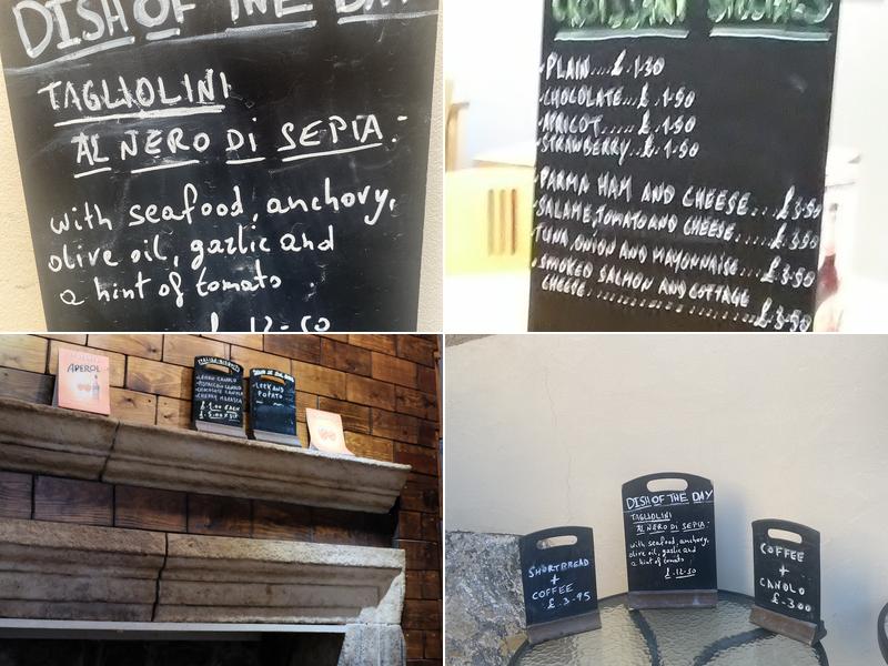 Salute Coffee Bar Menu