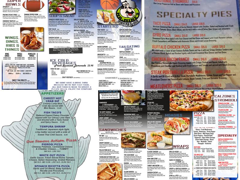 Mr Mike's Menu