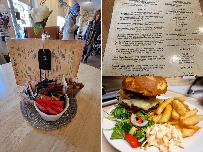 Grinders Coffee Shop Menu