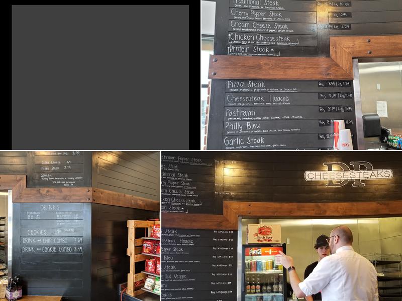 DP CHEESESTEAKS Menu