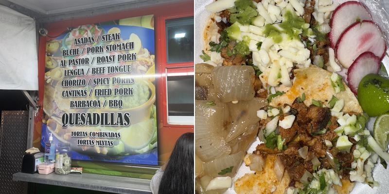 Taqueria Guadalajara Menu