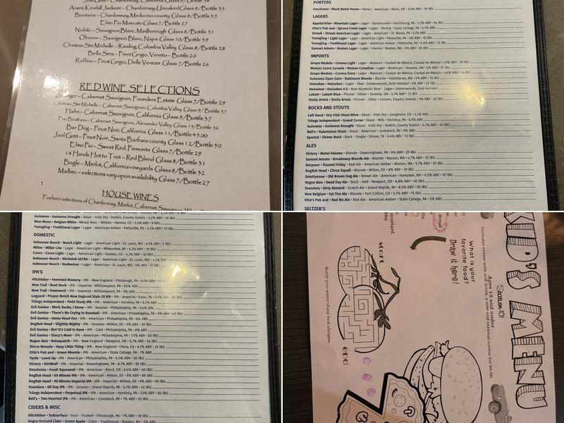 Station 101 Pub & Kitchen Menu