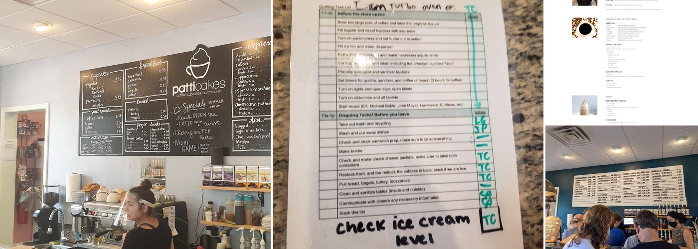 Patticakes in the Village Menu