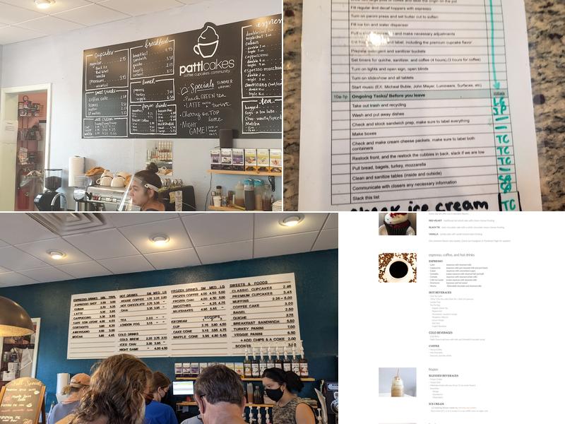 Patticakes in the Village Menu