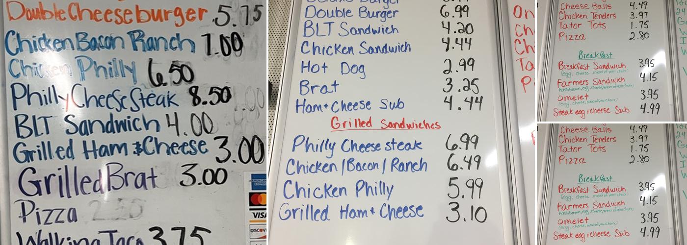 Cedar Valley Kitchen Menu