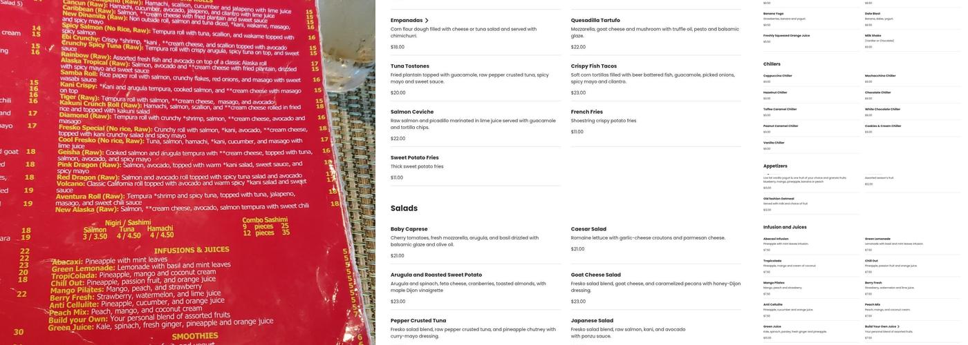 Fresko Menu