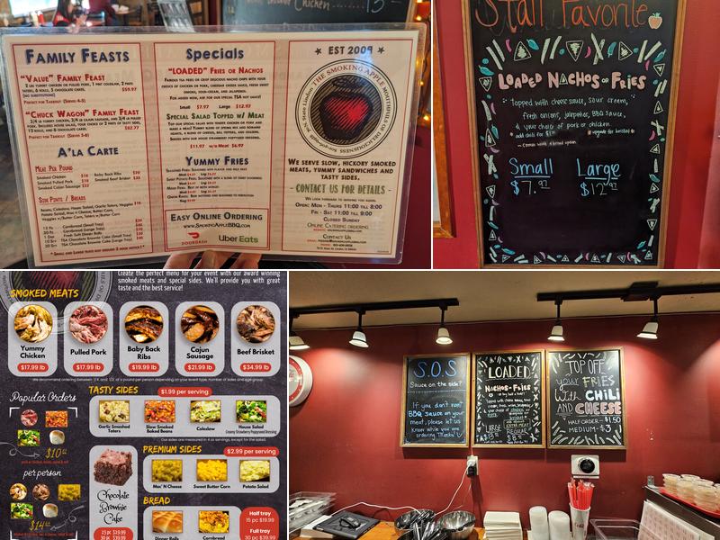 The Smoking Apple Menu