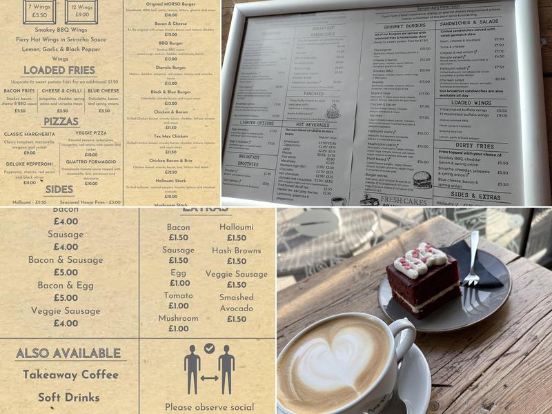 Cafe Morso, Bromsgrove Menu