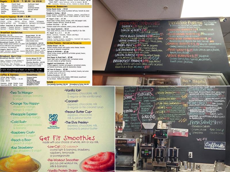 Park City Bread & Bagel Menu