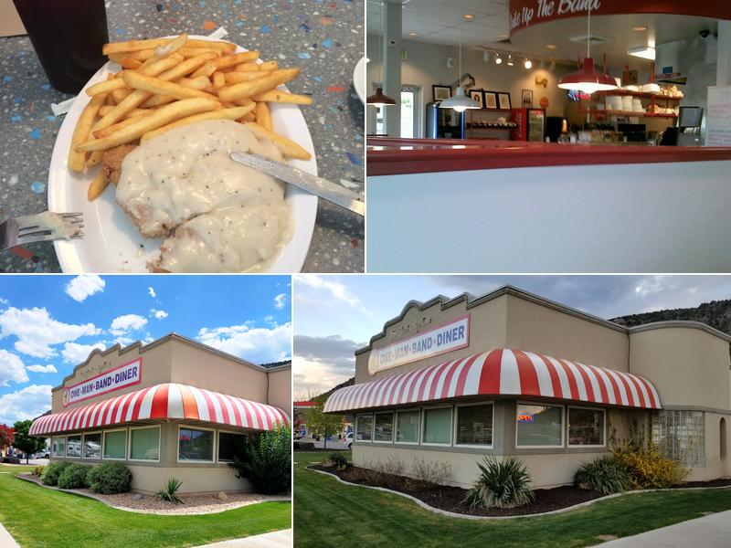 One Man Band Diner 1142 UT-132, Nephi