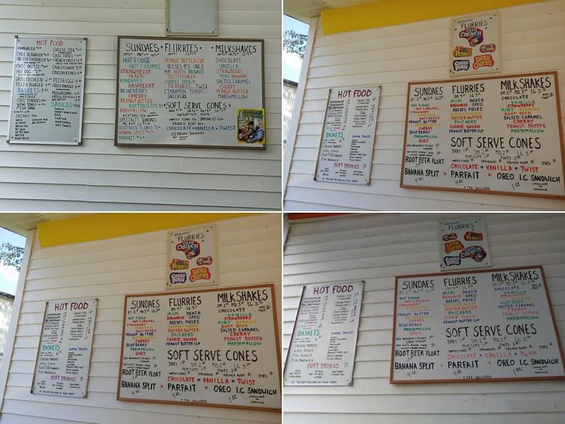 BANANAS Menu