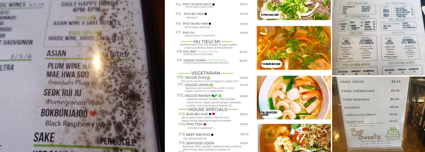 Taste Menu