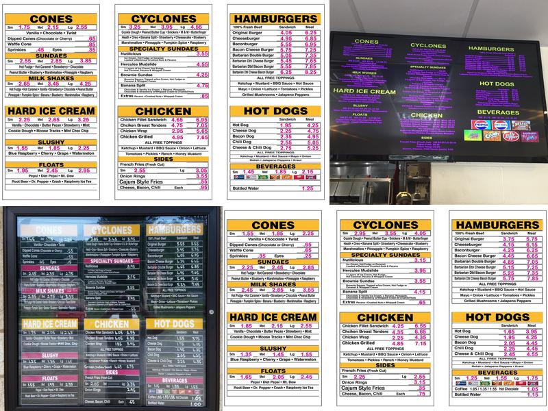 Bibo's Menu