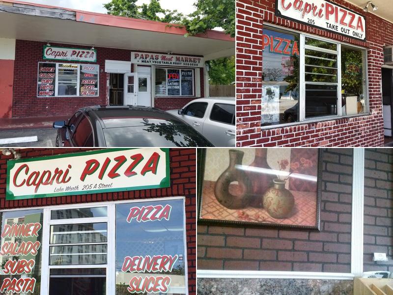 Capri Pizza 205 N A St, Lake Worth