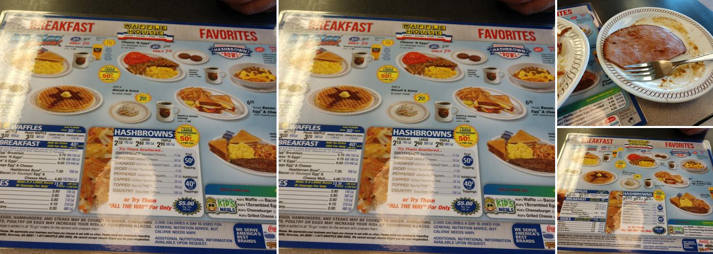 Waffle House Menu