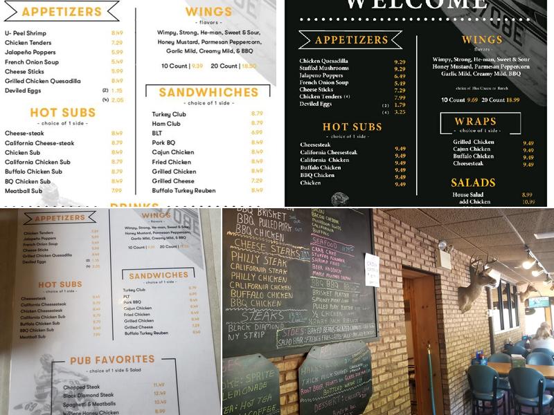 901 BBQ Menu