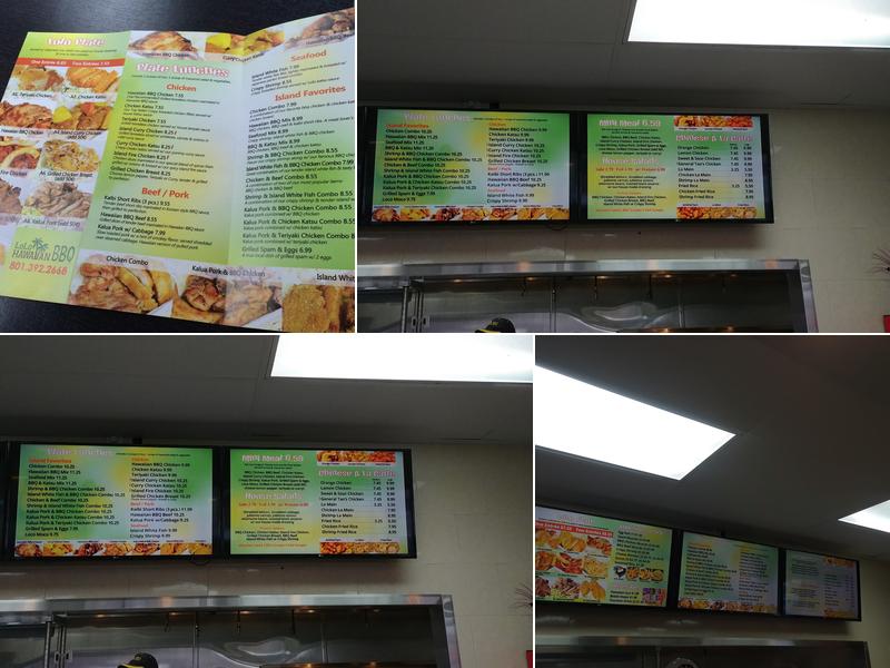 LoLo Hawaiian BBQ - Ogden Menu