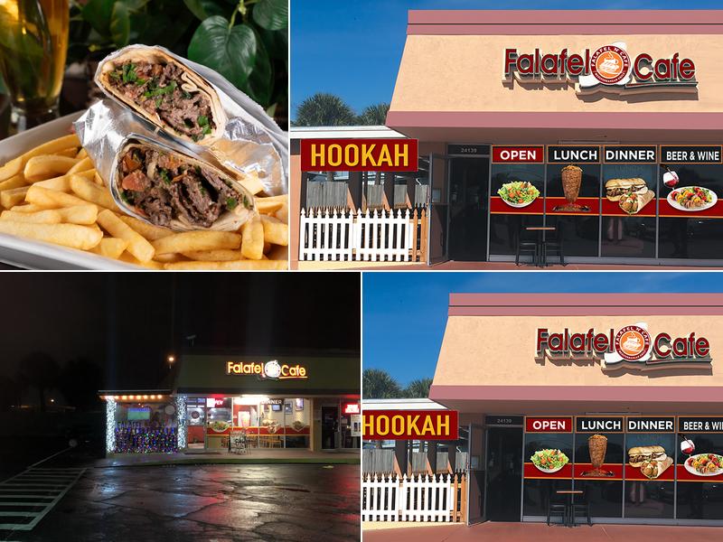 Falafel N Cafe restaurant and patio bar