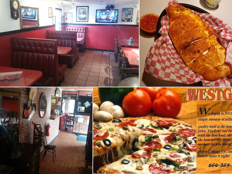 Westgate Pizza & Restaurant 500 W Greer St, Honea Path