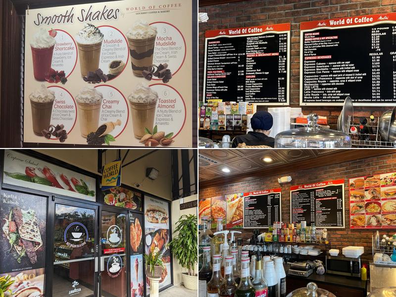 World of Coffee Menu