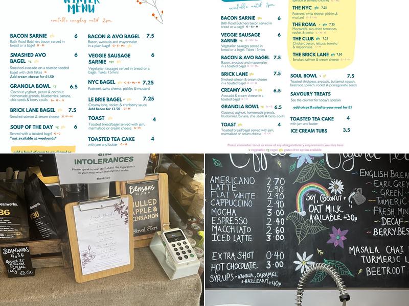 The Meadow Café Menu
