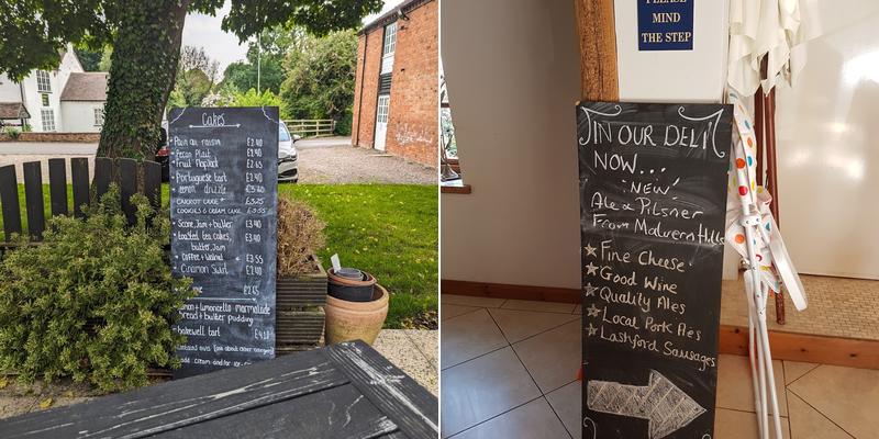 The Cafe Craycombe Menu