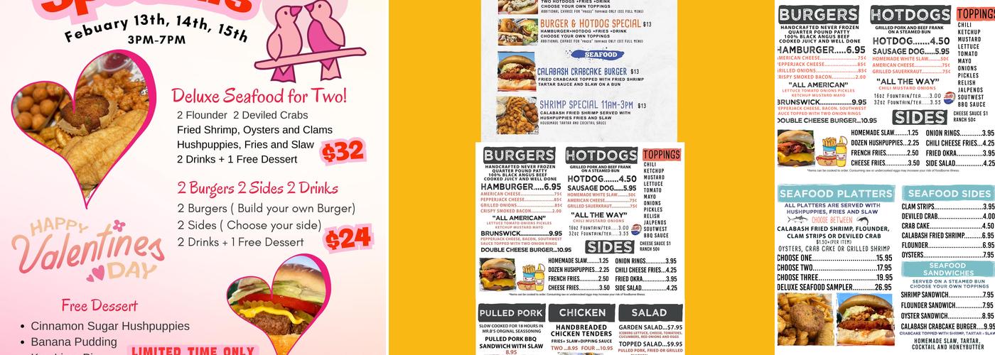 Bennett's Grill and Cafe Menu