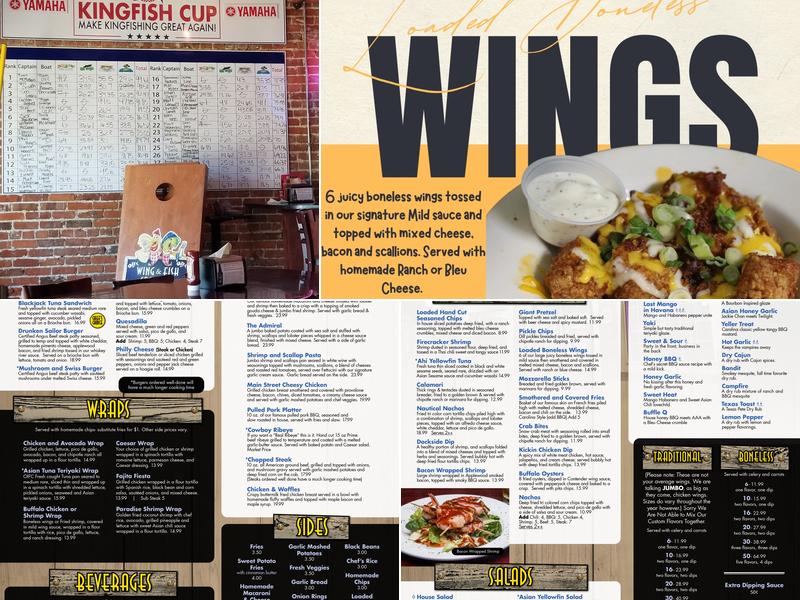 Wing & Fish Company Menu