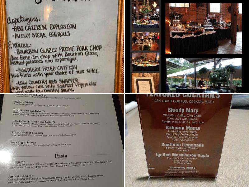 The Palms Grill & Bar Menu