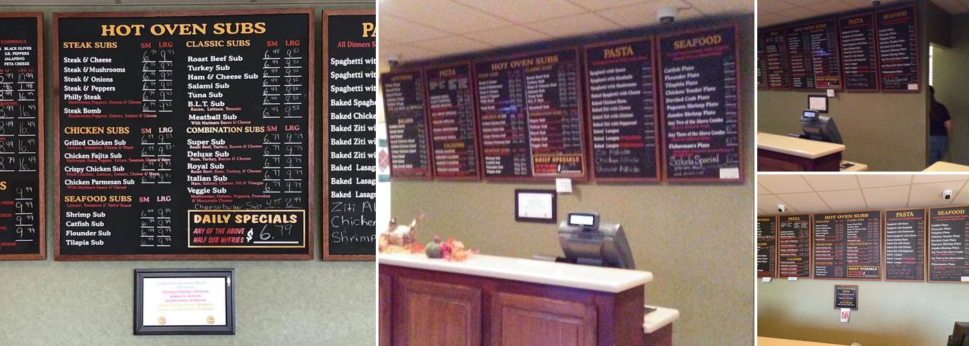 Mig's of Saluda Menu