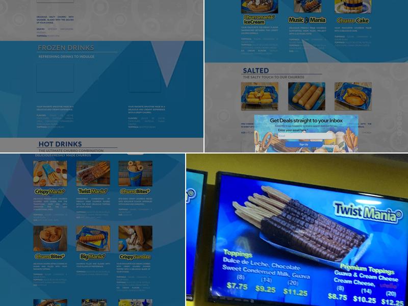 Churromania Coral Square Mall Menu