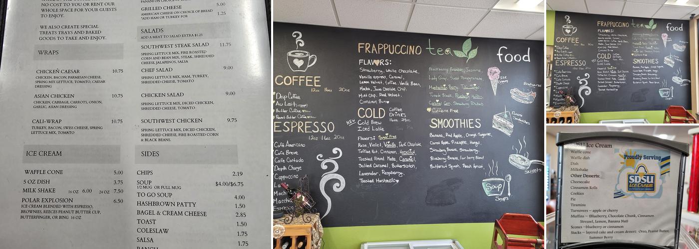 Stomping Grounds Menu