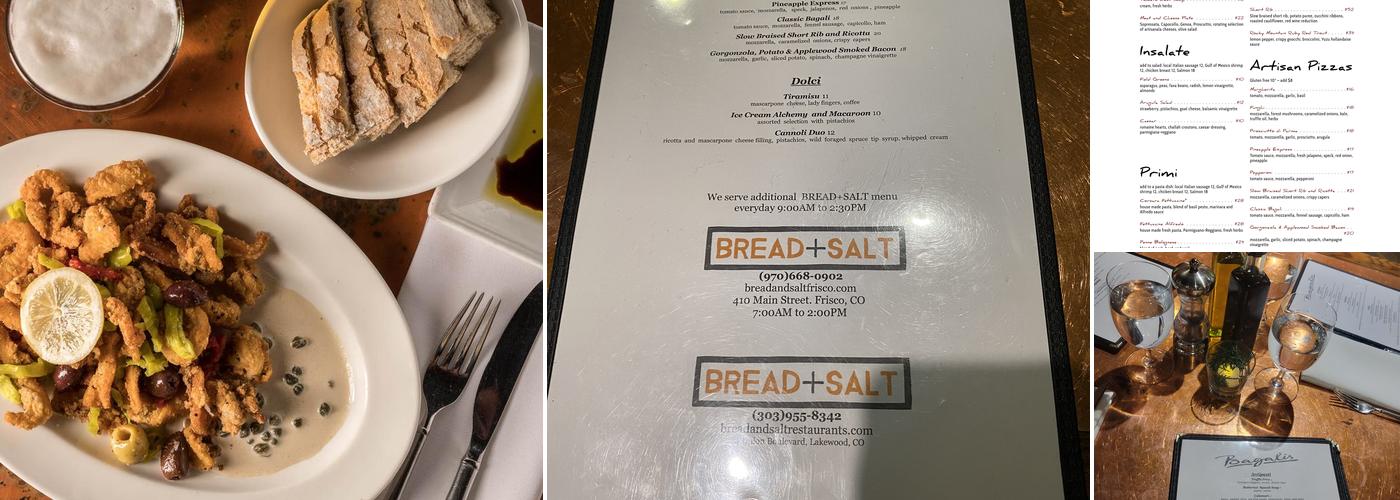 Bagalis Menu