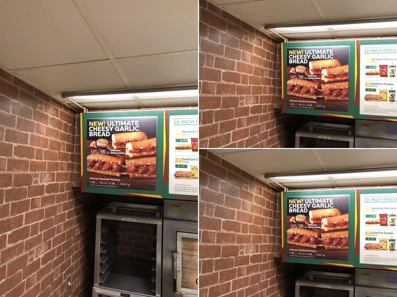 Subway Menu