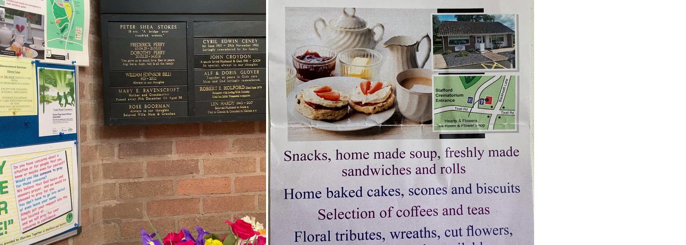 Hearts and Flowers Cafe & Florists Menu