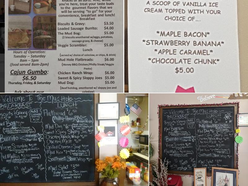 The Mud Hole of the Black Hills Menu