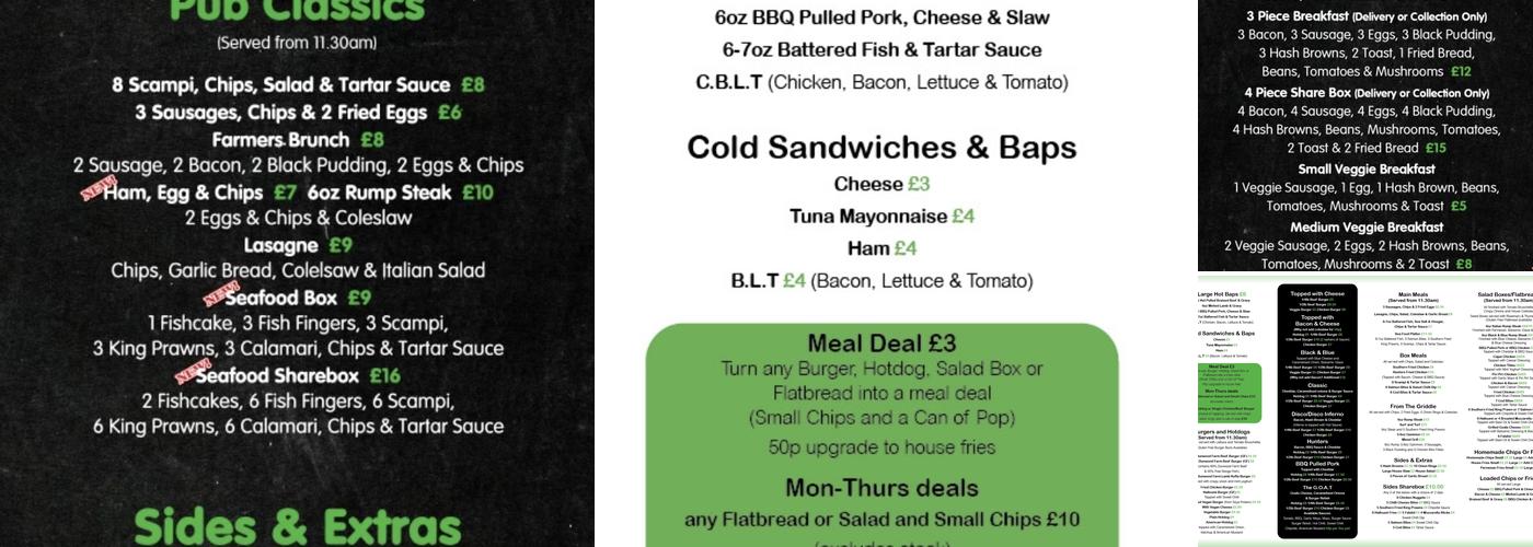 Mill St Kitchen Menu