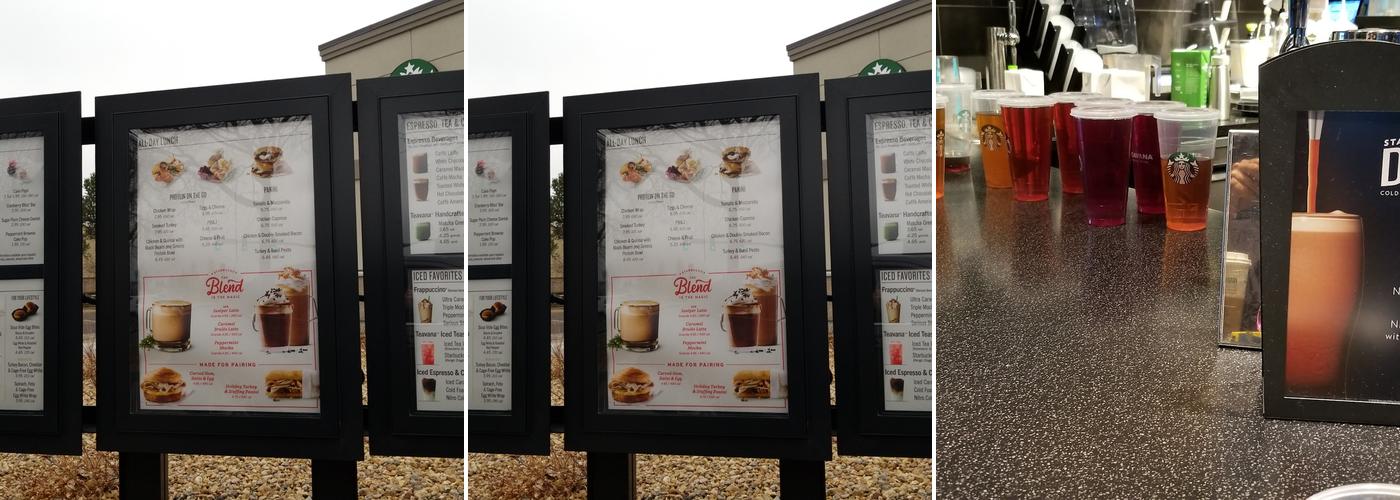 Starbucks Coffee Company Menu