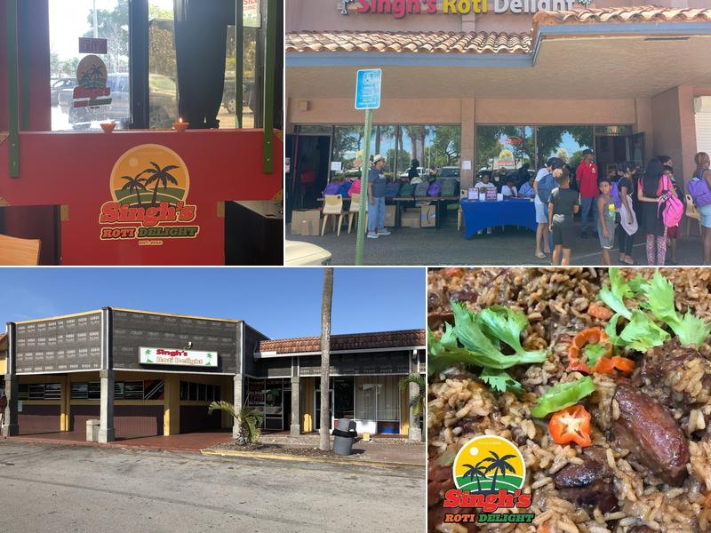 Singh's Roti Delight 4301 N State Rd 7, Lauderdale Lakes