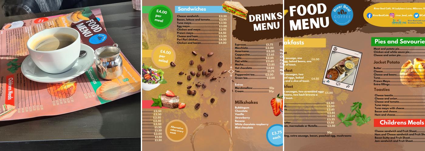 River Beal Café Menu